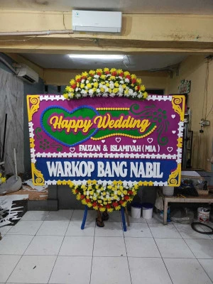 Papan Bunga di Grobogan