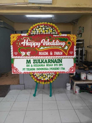 Papan Bunga di Grobogan