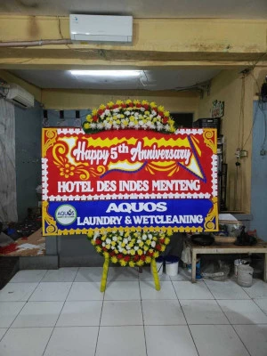 Papan Bunga di Grobogan