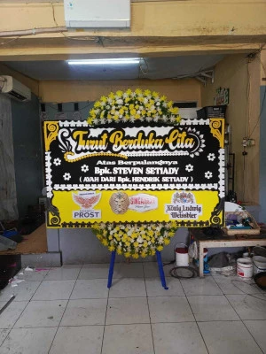 Papan Bunga di Grobogan