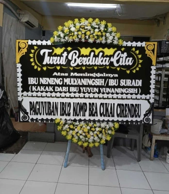 Papan Bunga di Grobogan