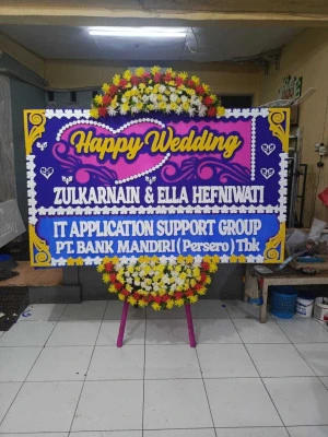 Papan Bunga di Grobogan