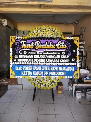 Papan Bunga di Grobogan